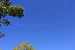 advertise with skywrite